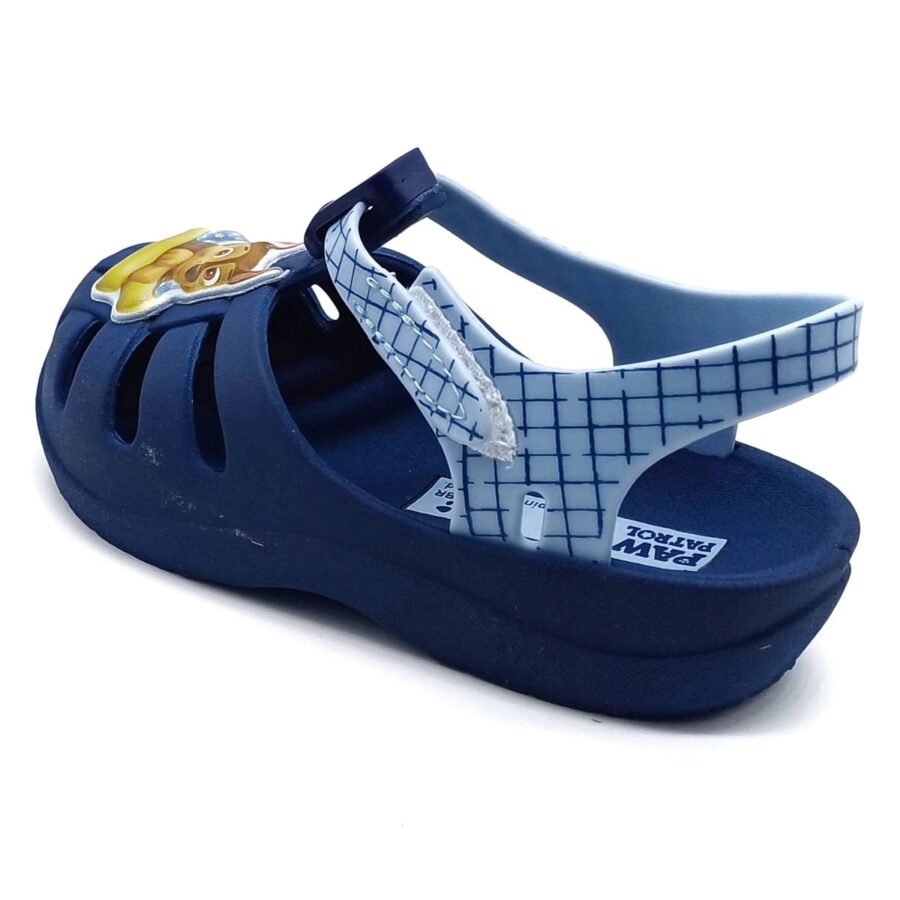 Sandália Patrulha Canina Grendene Kids 22710 – Estilo, Conforto e Diversão com Fechamento em Velcro
