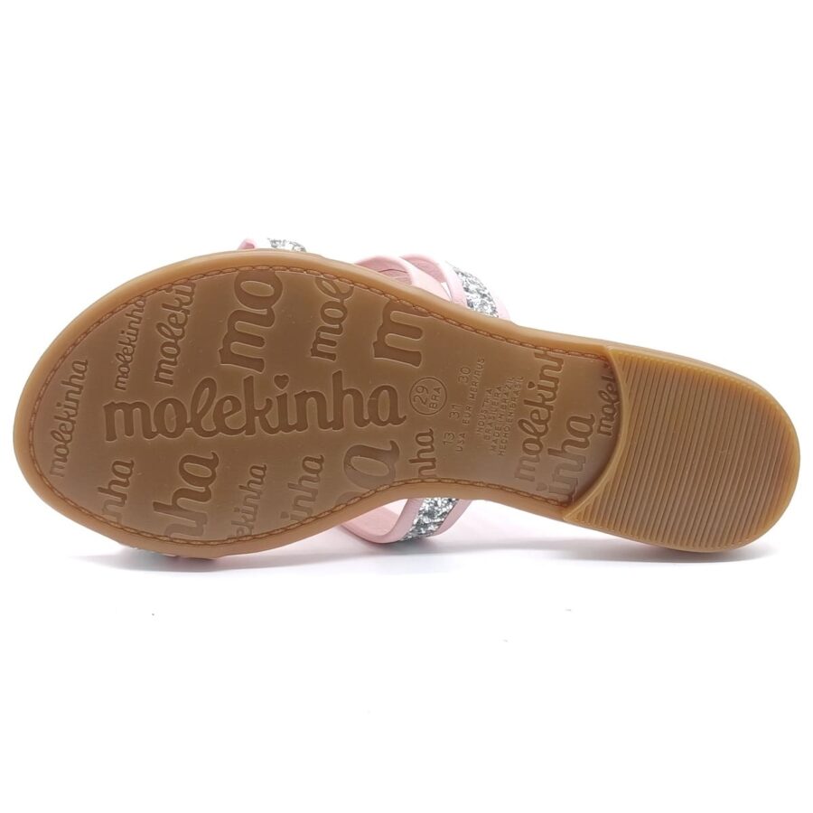Sandália Rasteirinha Molekinha 2353.105 – Conforto, Moda e Tendência em um Só Calçado