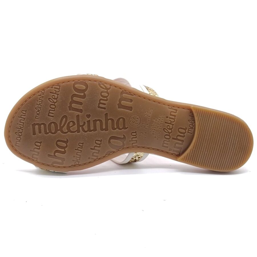 Sandália Rasteirinha Molekinha 2353.105 – Conforto, Moda e Tendência em um Só Calçado