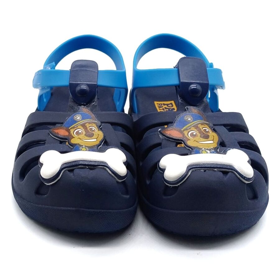 Sandália Patrulha Canina Grendene Kids 22710 – Estilo, Conforto e Diversão com Fechamento em Velcro