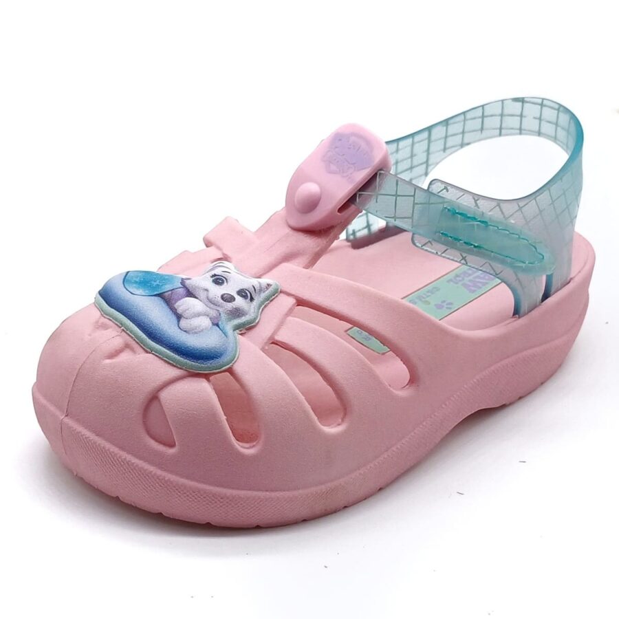 Sandália Patrulha Canina Grendene Kids 22710 – Estilo, Conforto e Diversão com Fechamento em Velcro