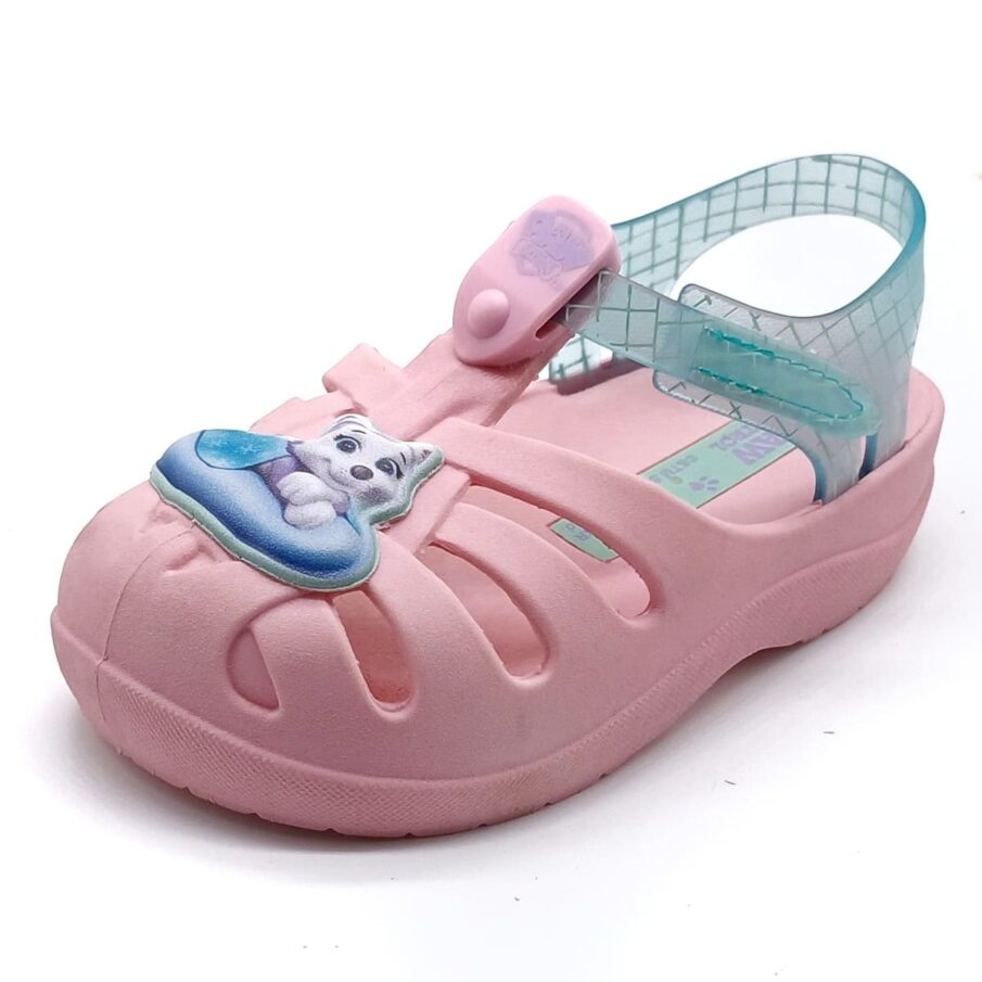Sandália Patrulha Canina Grendene Kids 22710 – Estilo, Conforto e Diversão com Fechamento em Velcro