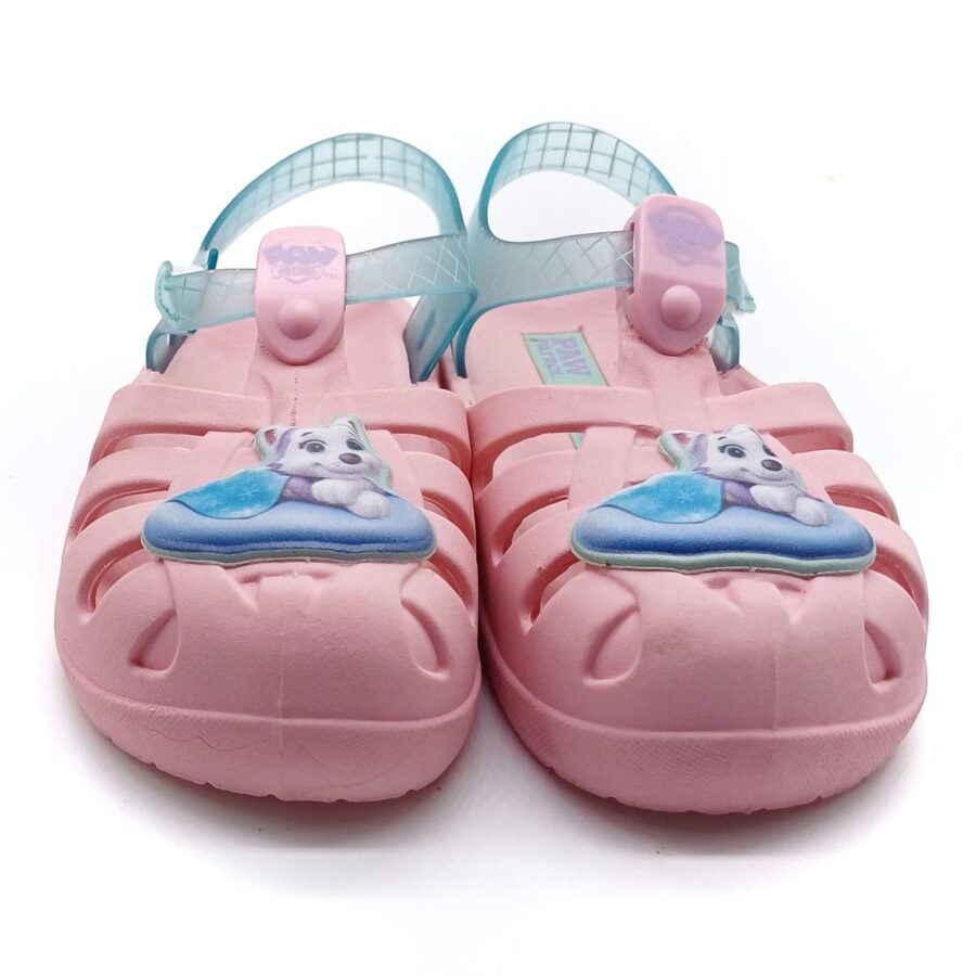 Sandália Patrulha Canina Grendene Kids 22710 – Estilo, Conforto e Diversão com Fechamento em Velcro