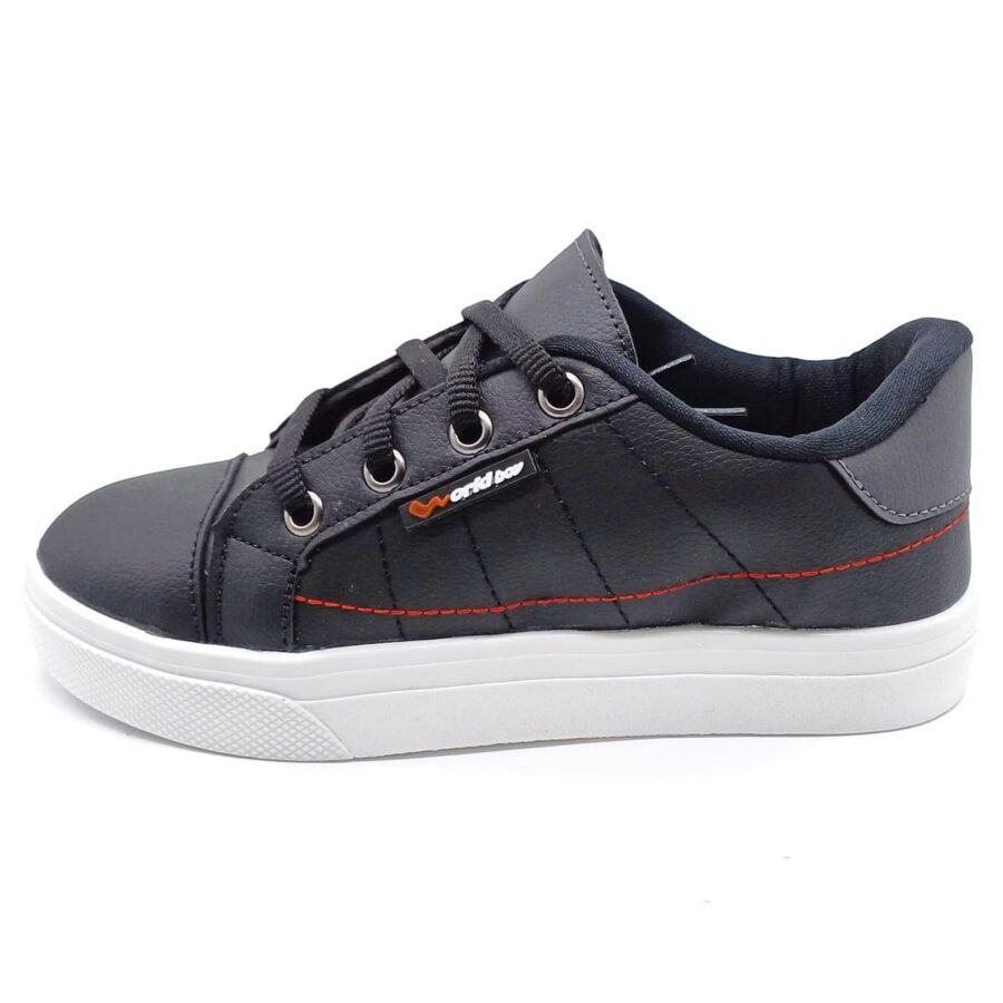 Sapatênis com Cadarço World Boy 135w – Conforto, Estilo e Qualidade para os Pequenos