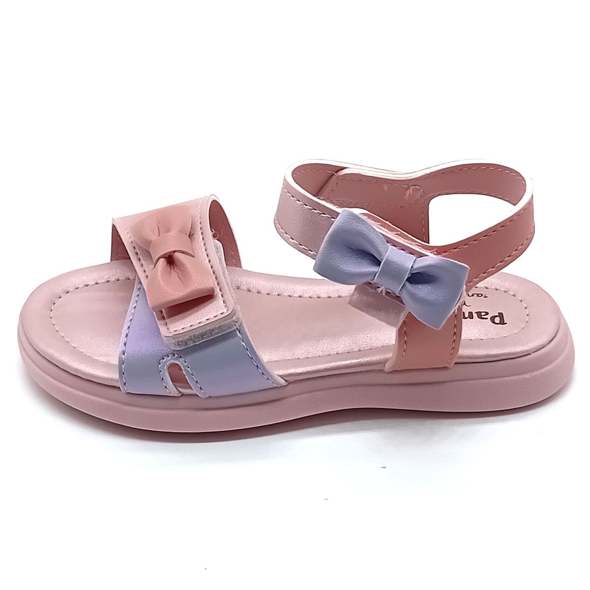 Sandália Papete Velcro Pampili - Colorido - 722026000 - Imagem 2