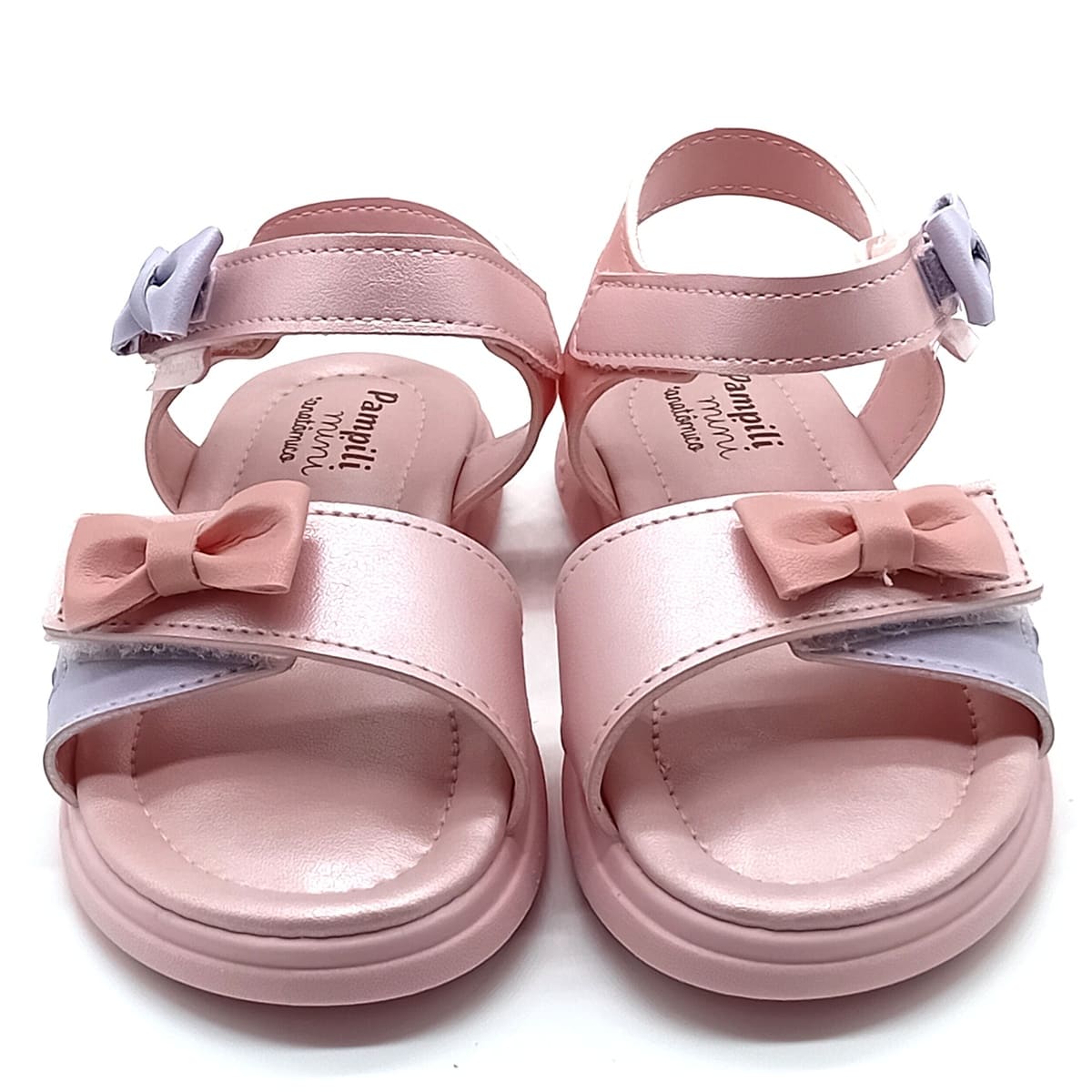 Sandália Papete Velcro Pampili - Colorido - 722026000 - Imagem 5