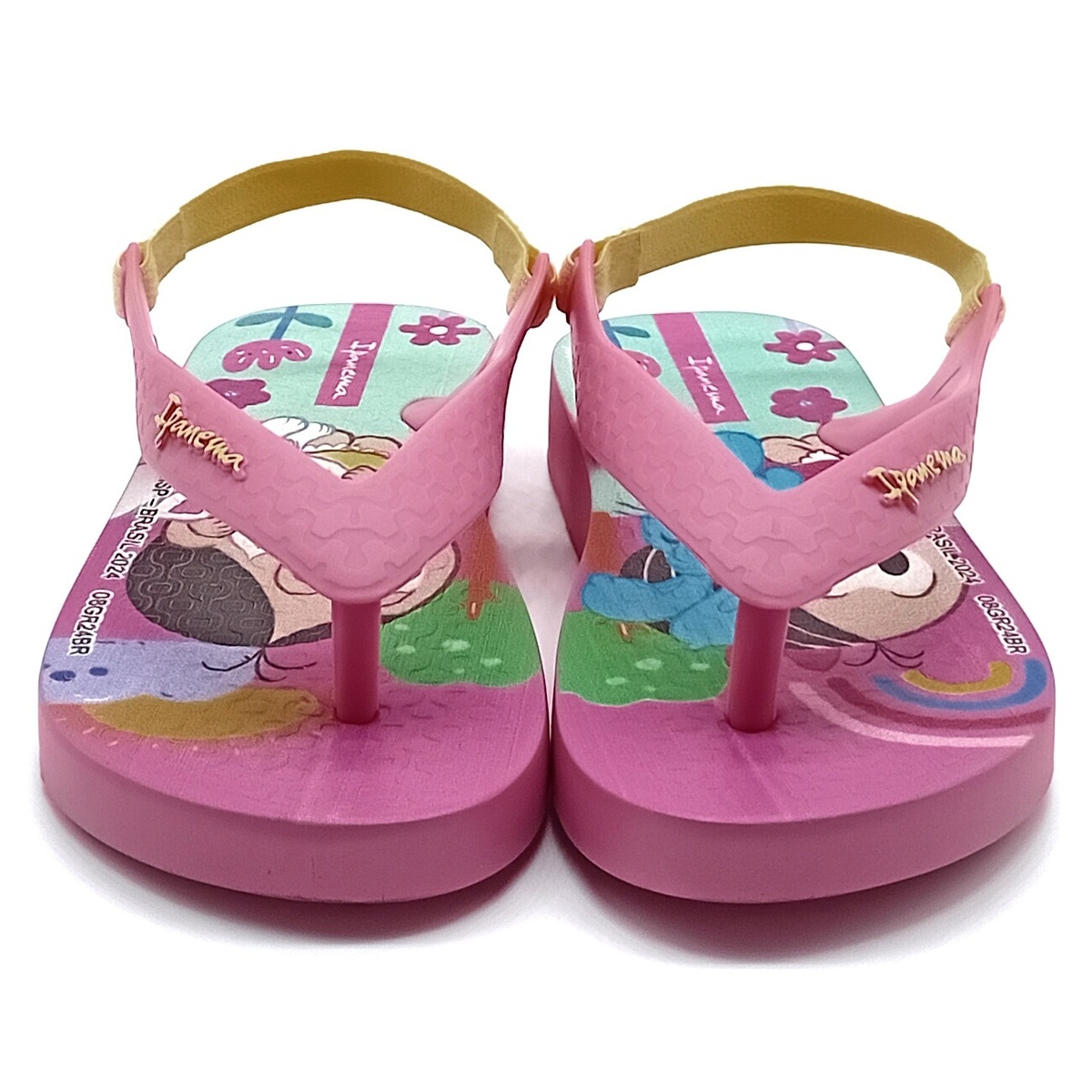 Chinelo Com Elástico Ipanema - Rosa/Verde - 26791 - Imagem 5