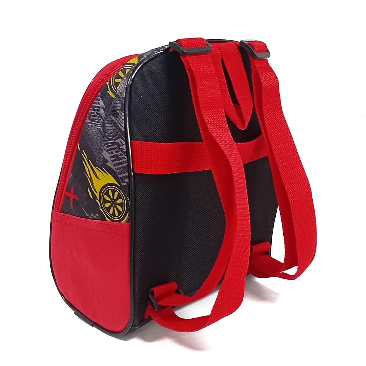 Kit Escolar de Mochila com Rodinhas Clio - Amarelo/Vermelho - Dr23063k - Imagem 4