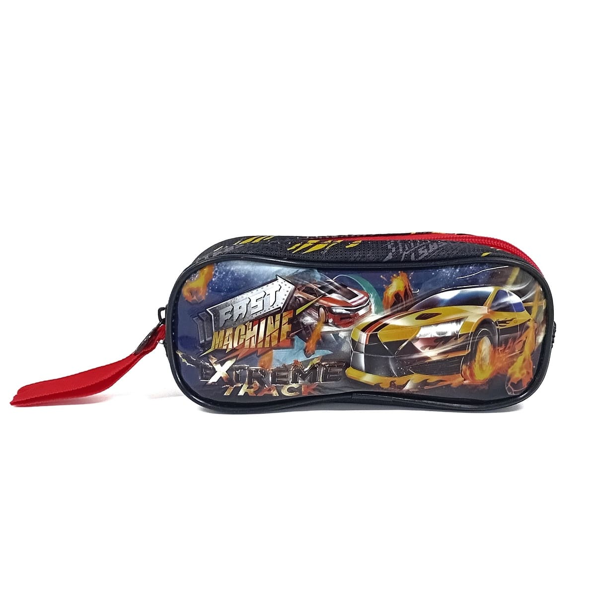 Kit Escolar de Mochila com Rodinhas Clio - Amarelo/Vermelho - Dr23063k - Imagem 5