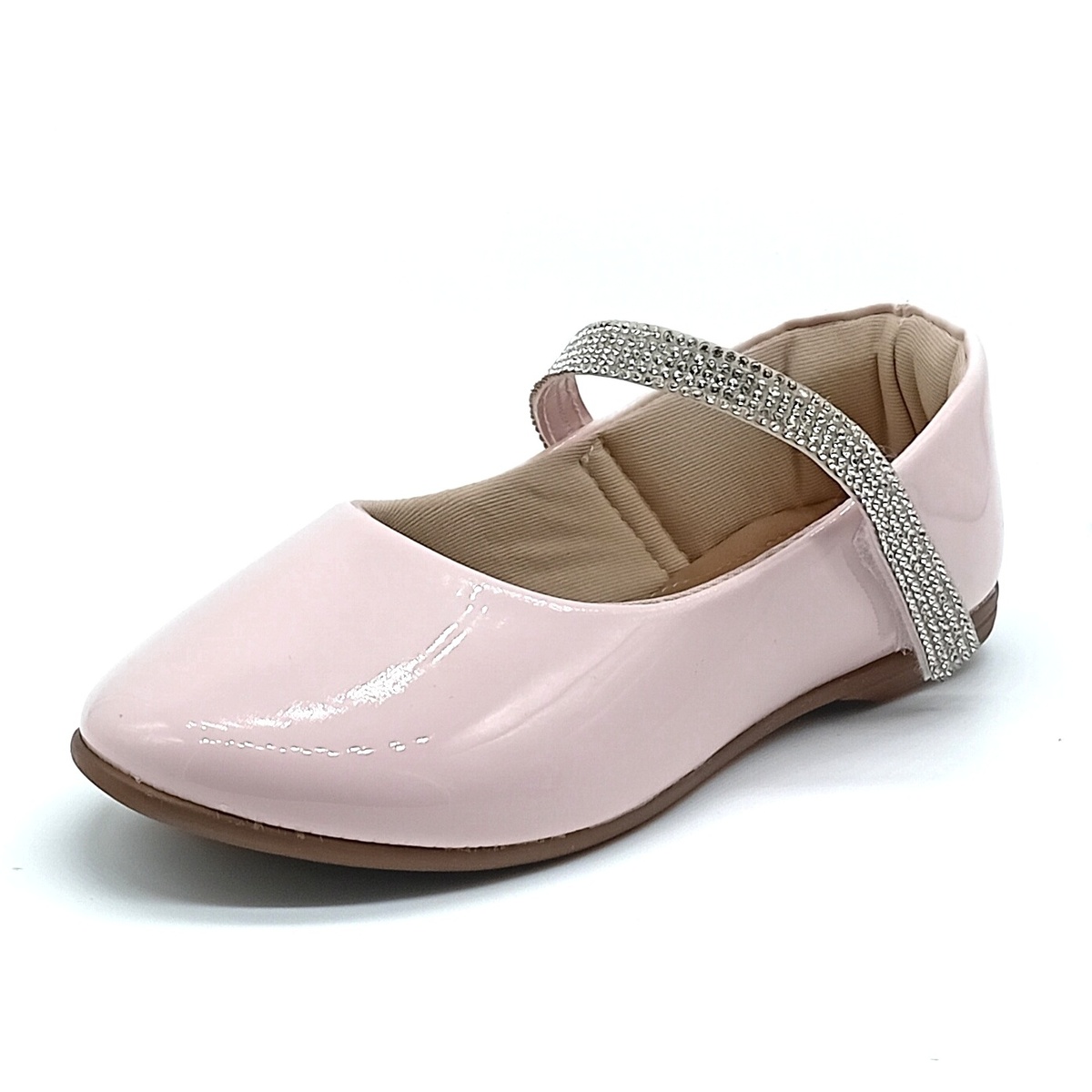 Sapato Velcro Classic Girls - Nude - 2028s
