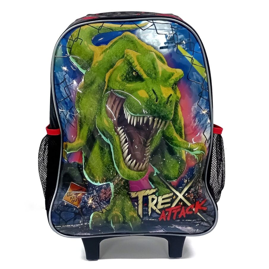 Kit Escolar de Mochila com Rodinhas Clio - Estampado - Tx3507k