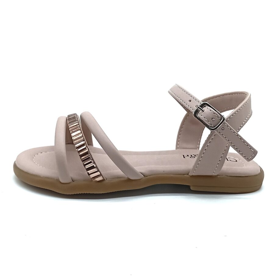 Sandália Fivela Classic Girls (Peq) - Rose - 15.208