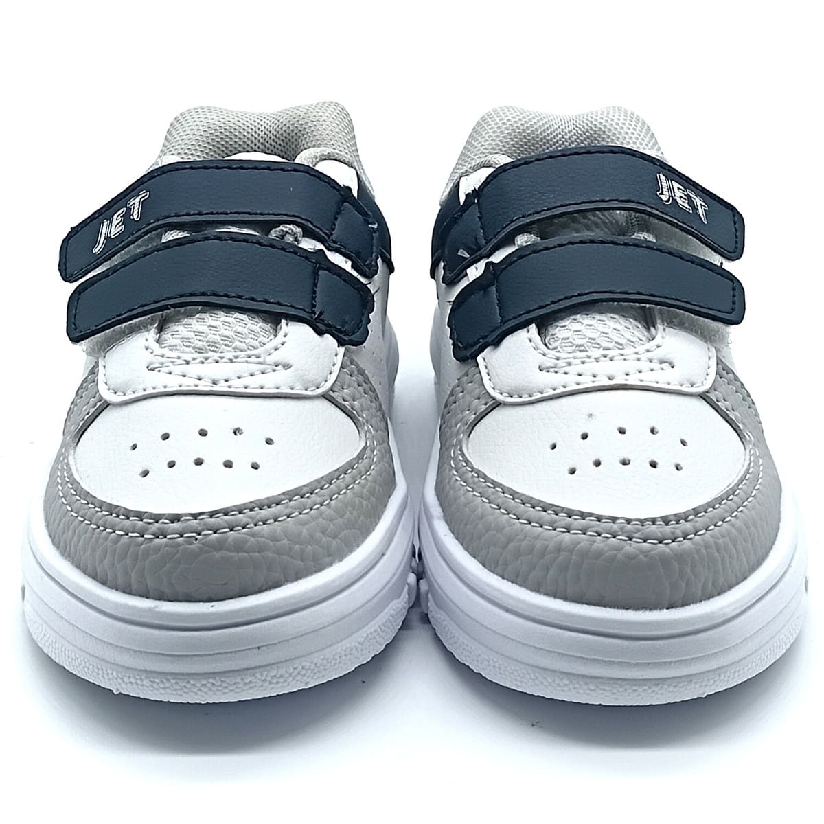 Sapatênis Velcro Jet Kids - Branco/Marinho - 31.029 - Imagem 5