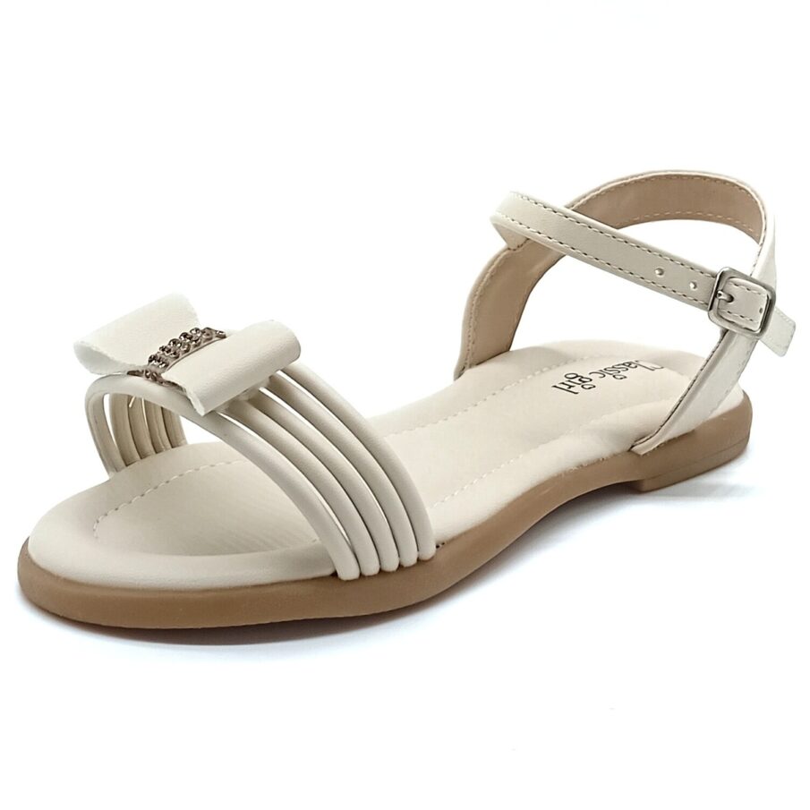 Sandália Fivela Classic Girls (Peq) - Marfim - 15.201