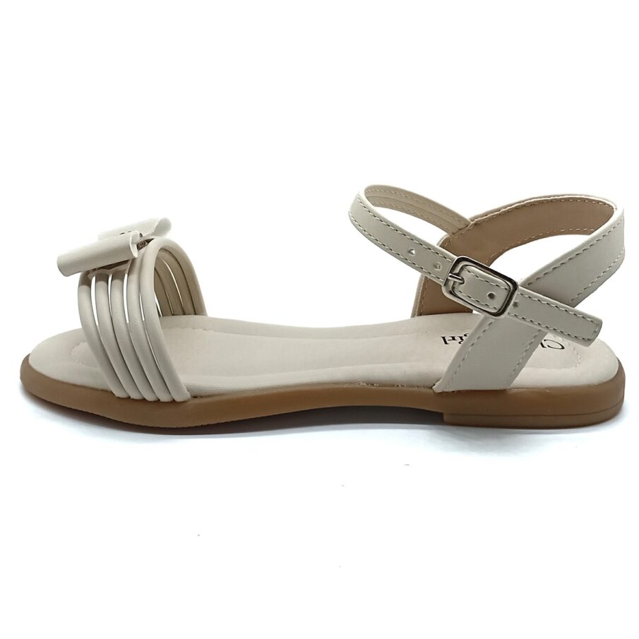 Sandália Fivela Classic Girls (Peq) - Marfim - 15.201