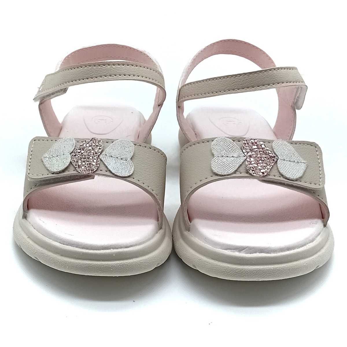 Sandália Papete Velcro Chique Top - Marfim - 025.059 - Imagem 5