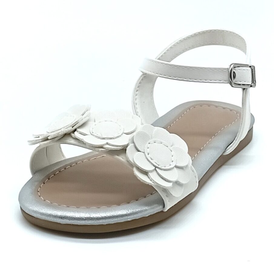 Sandália Fivela Pampili - Branco - 642.075.000