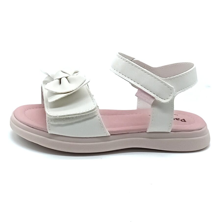 Sandália Papete Velcro Pampili - Branco - 722.025.000