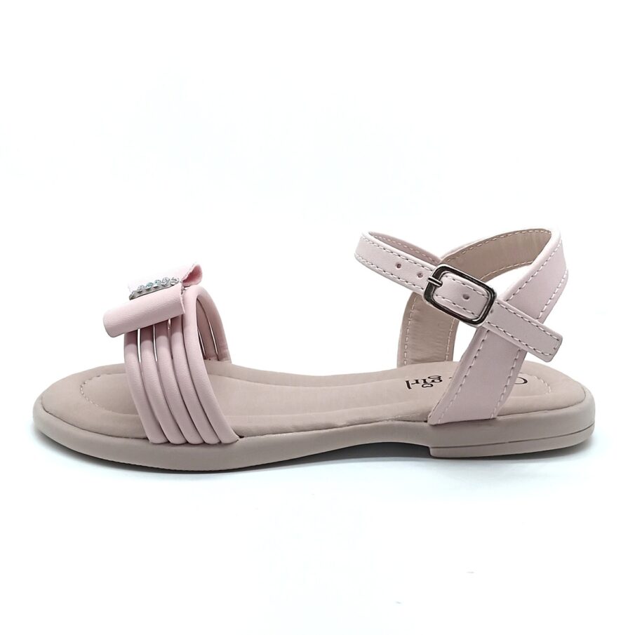 Sandália Fivela Classic Girls (Peq) - Nude - 15.201