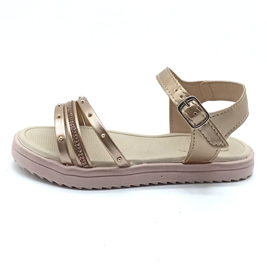 Sandália Fivela Lalakids - Bronze - 1425