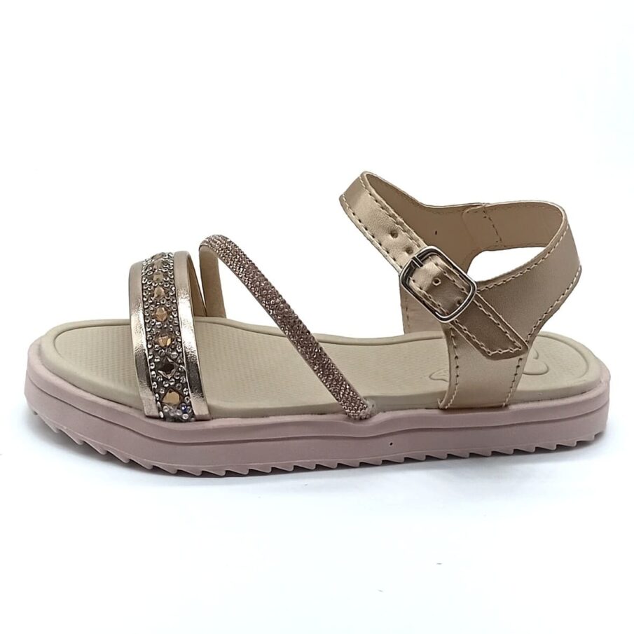 Sandália Fivela Lalakids - Bronze - 1325