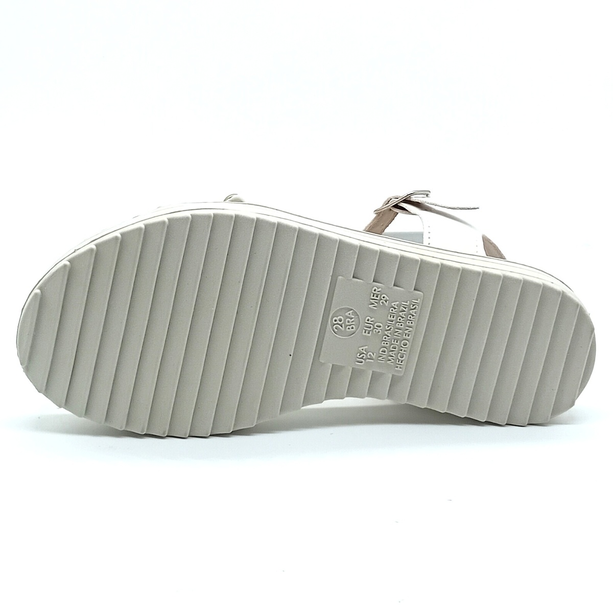 Sandália Fivela Lalakids - Off White - 1225 - Imagem 4