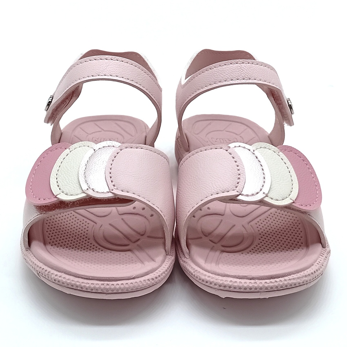 Sandália Papete Velcro Klin - Rosa claro metalizado - 171224000 - Imagem 5