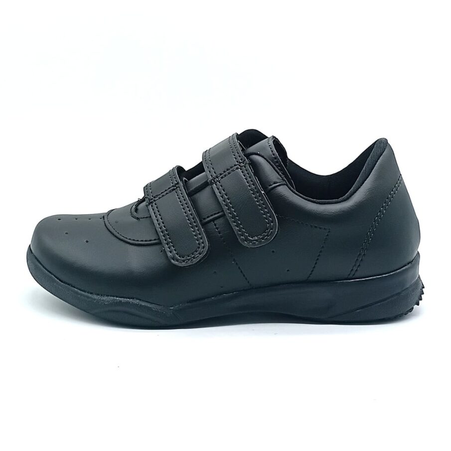 Colegial Tênis Velcro Escolar Sames - Preto - 1506