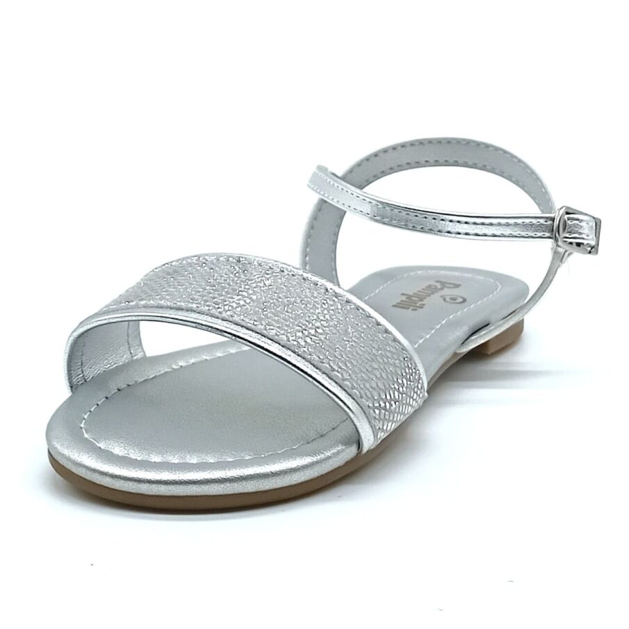 Sandália Fivela Pampili - Prata - 725.036.000