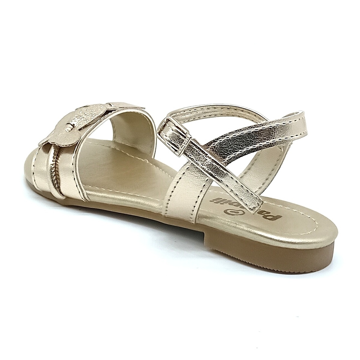 Sandália Fivela Pampili - Dourado - 725.042.000 - Imagem 3