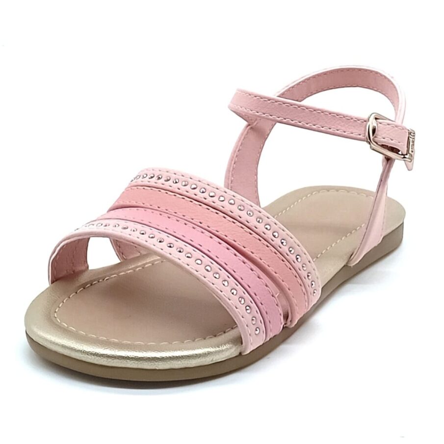 Sandália Fivela Pampili - Rosa Glacê - 642.074.000
