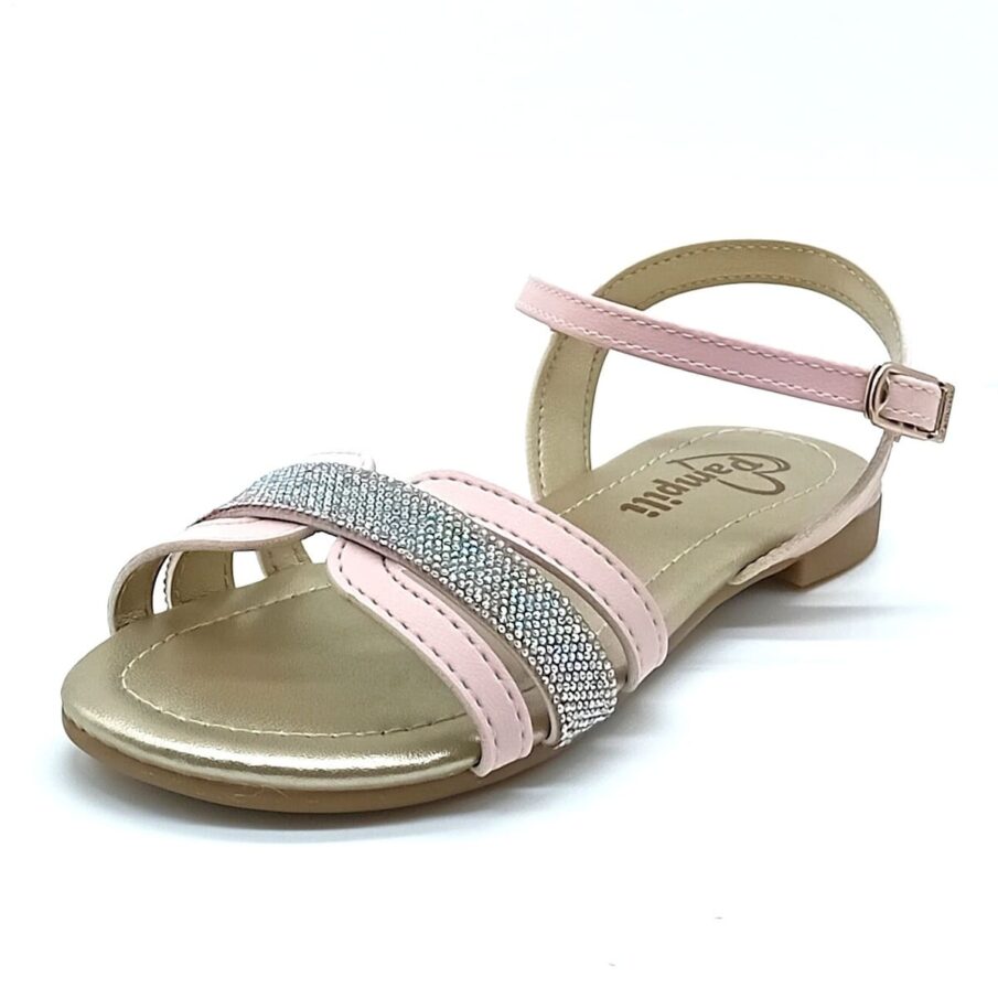 Sandália Fivela Pampili - Rosa - 725.017.000