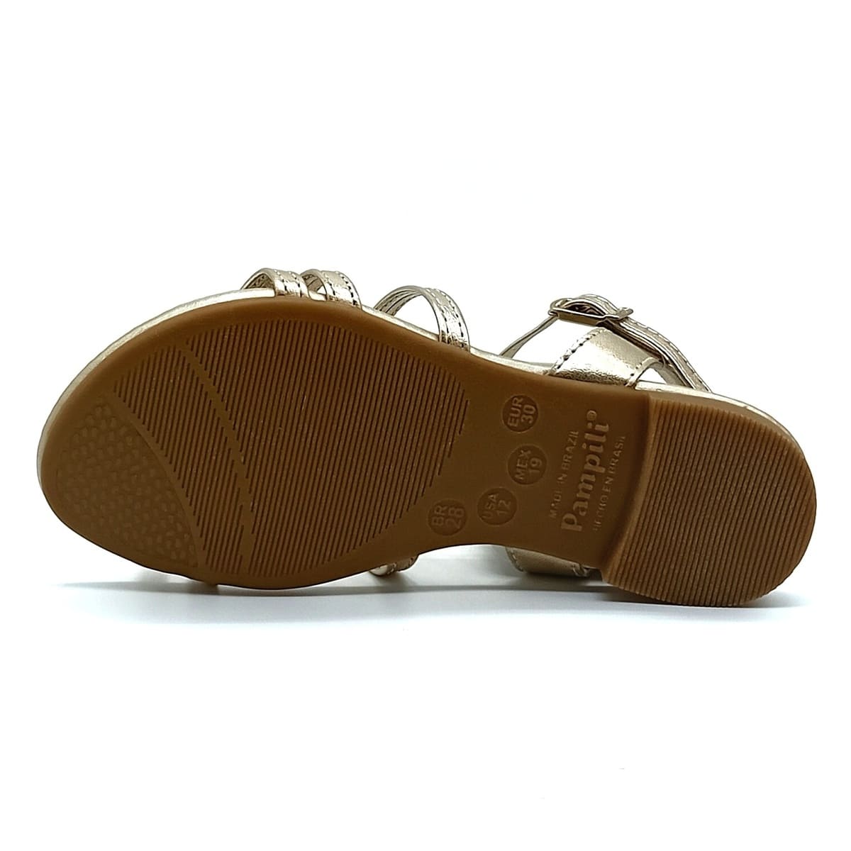 Sandália Fivela Pampili - Dourado - 725.016.000 - Imagem 4