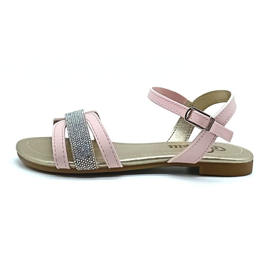 Sandália Fivela Pampili - Rosa - 725.017.000