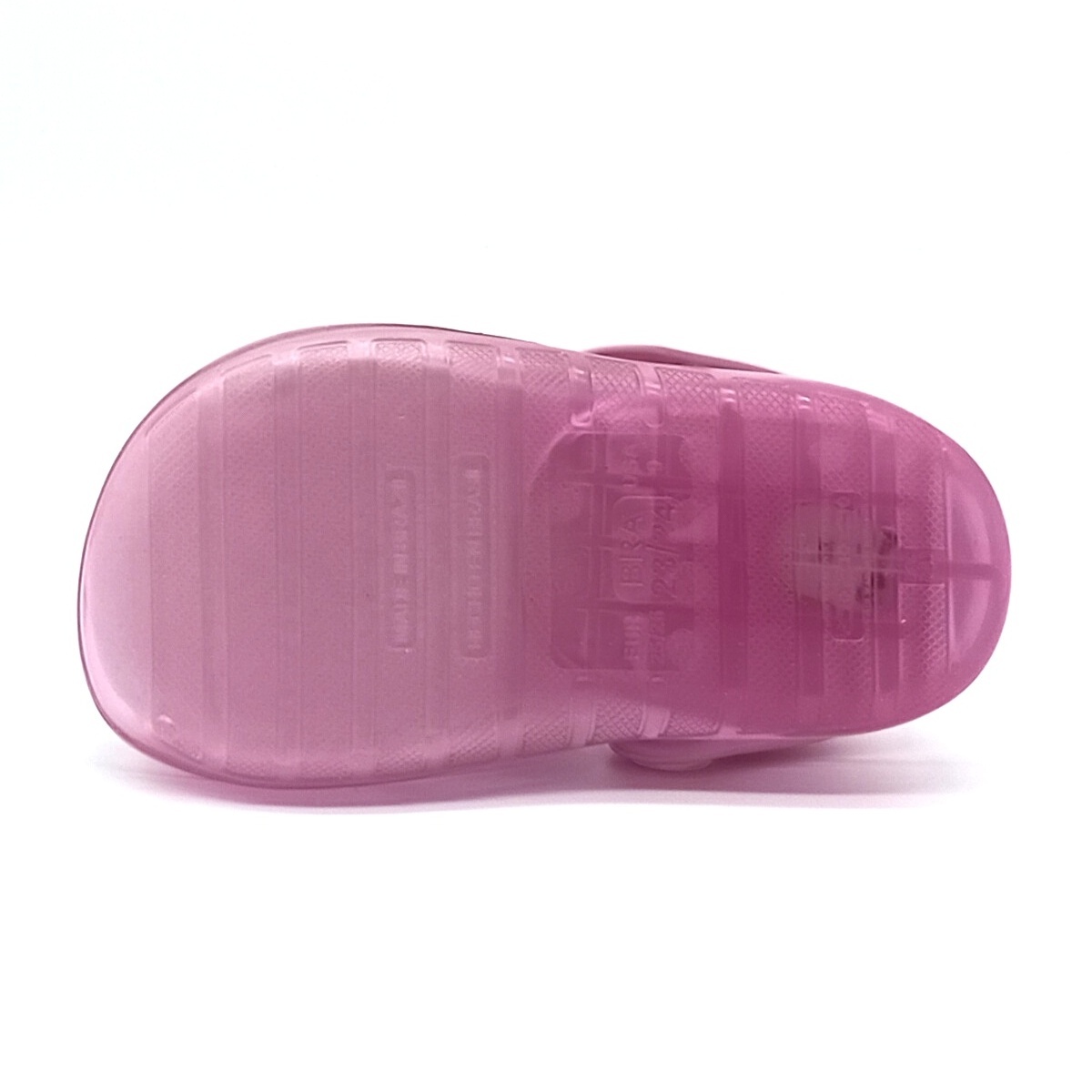 Babuche com LED Camin - Rosa Transparente - 21123 - Imagem 4