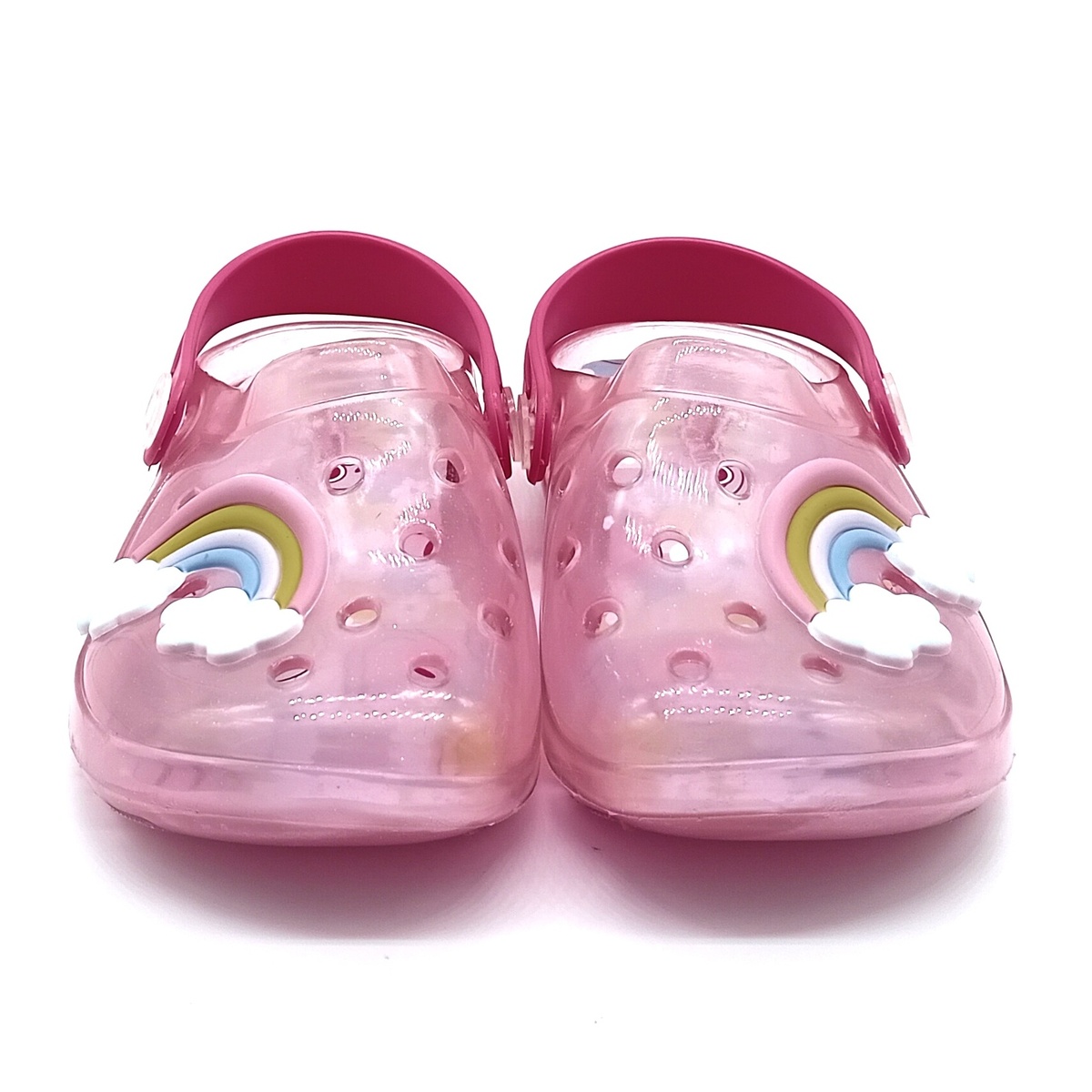 Babuche com LED Camin - Rosa Transparente - 21121 - Imagem 5