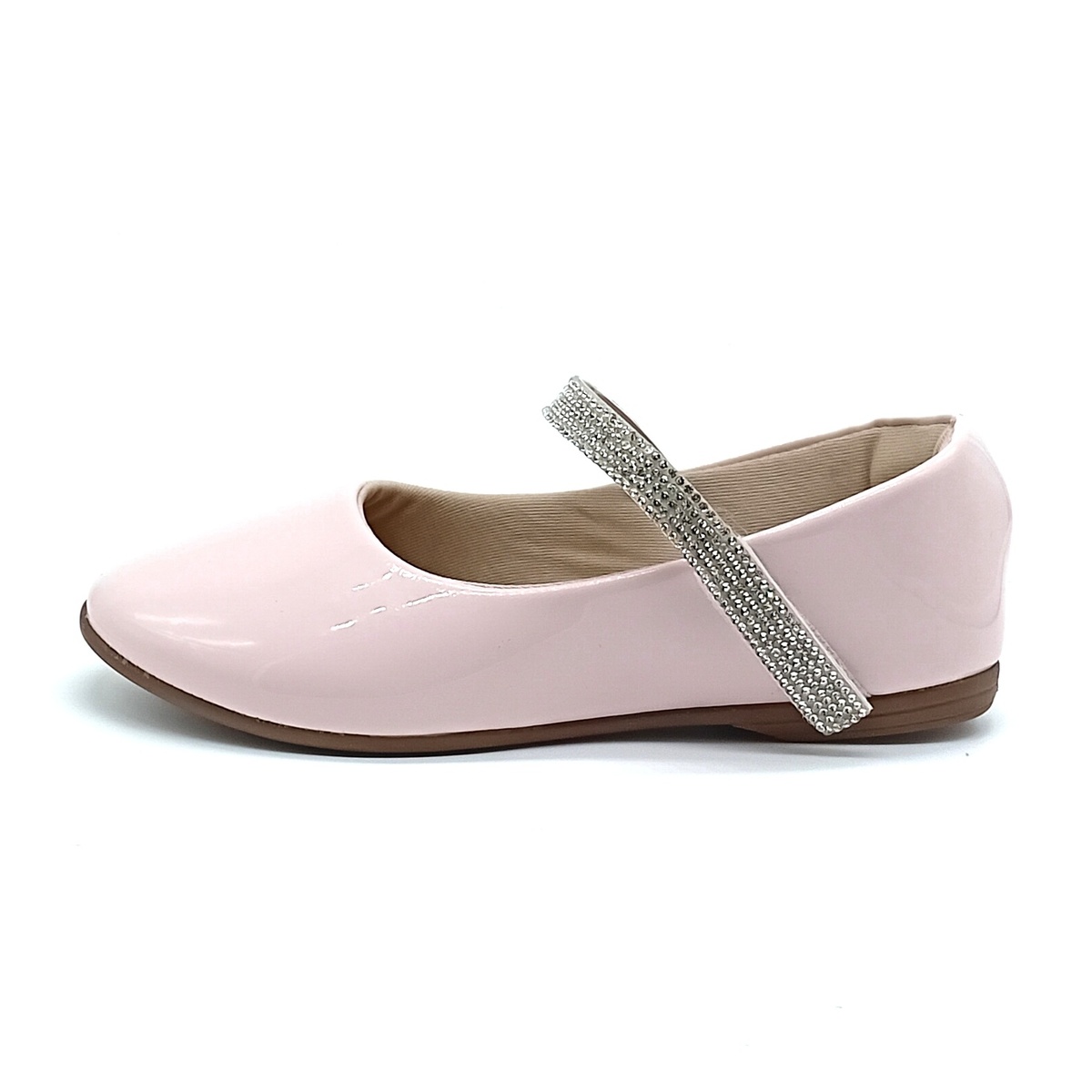 Sapato Velcro Classic Girls - Nude - 2028s - Imagem 2