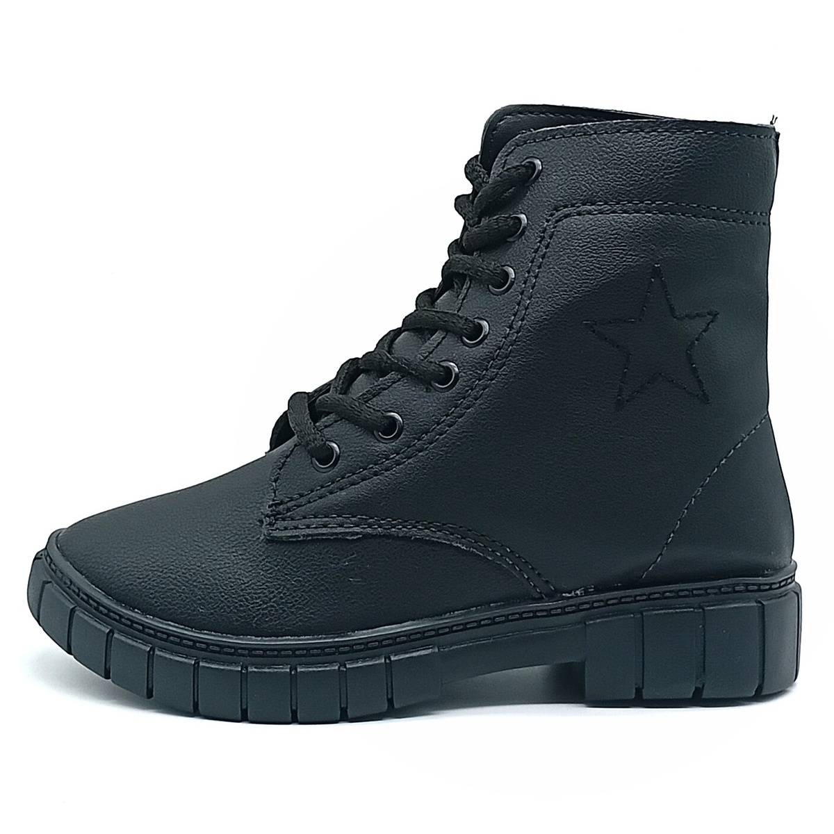 Bota Cadarço Trinik - Preto - 3100 - Imagem 2