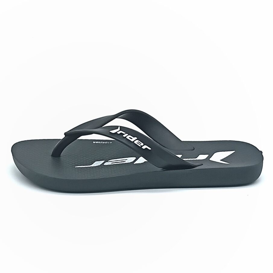 Chinelo Rider - Preto/Branco - 12372