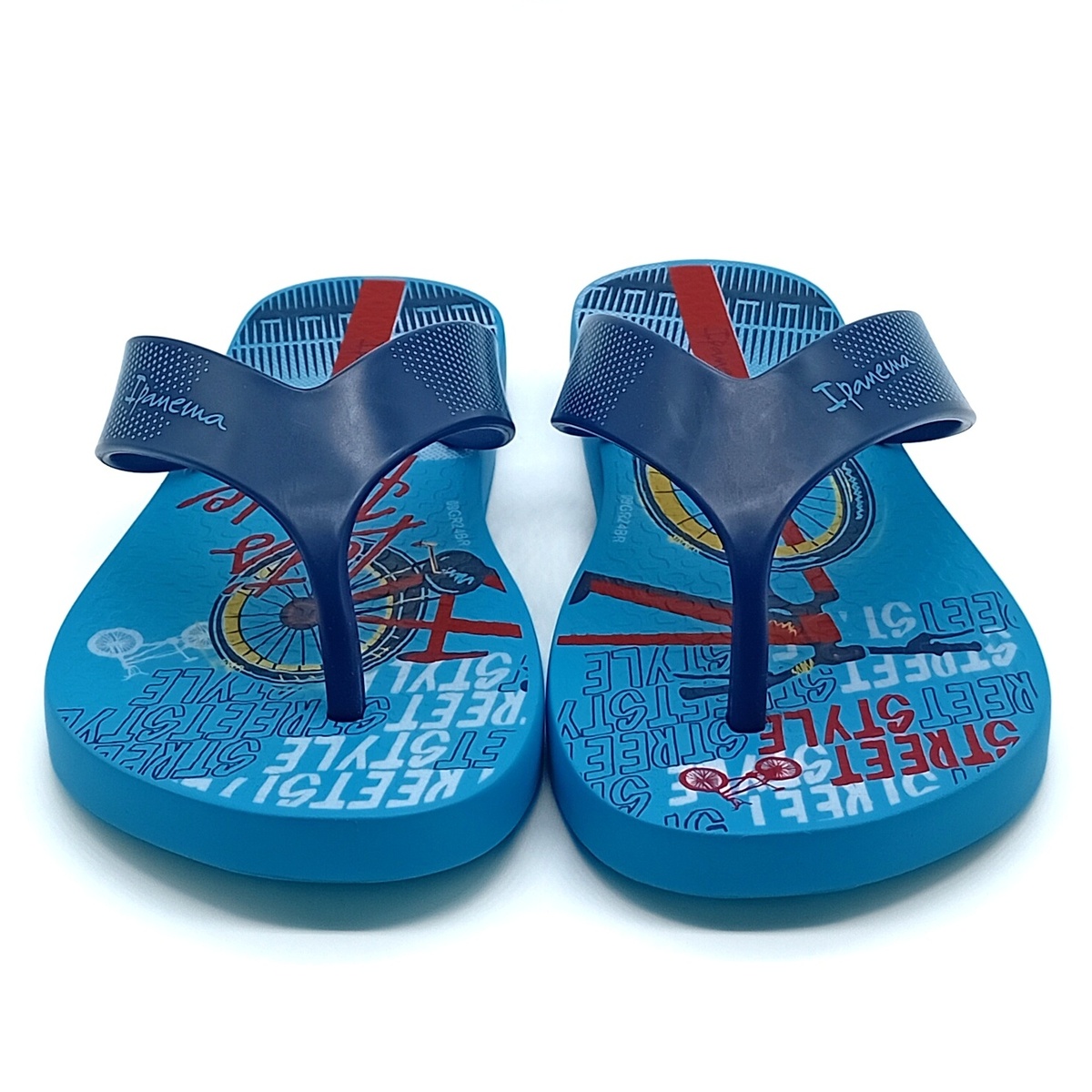 Chinelo Ipanema - Azul/Vermelho - 27114 - Imagem 5