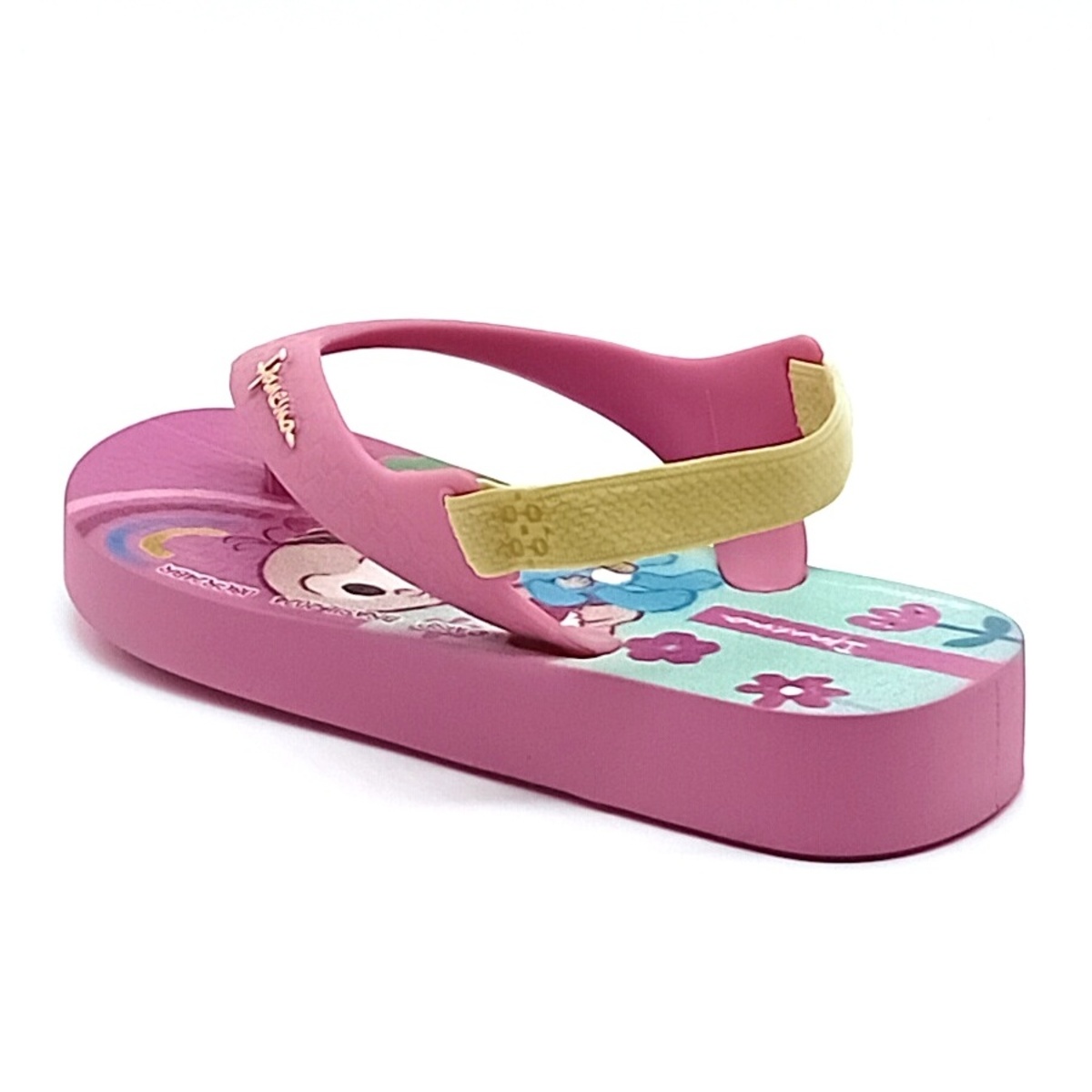 Chinelo Com Elástico Ipanema - Rosa/Verde - 26791 - Imagem 4