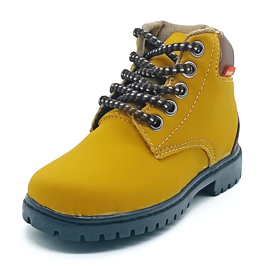 Bota Cadarço Botinho - Mostarda - 370BA