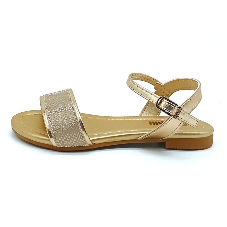 Sandália Fivela Pampili - Dourado - 725.036.000