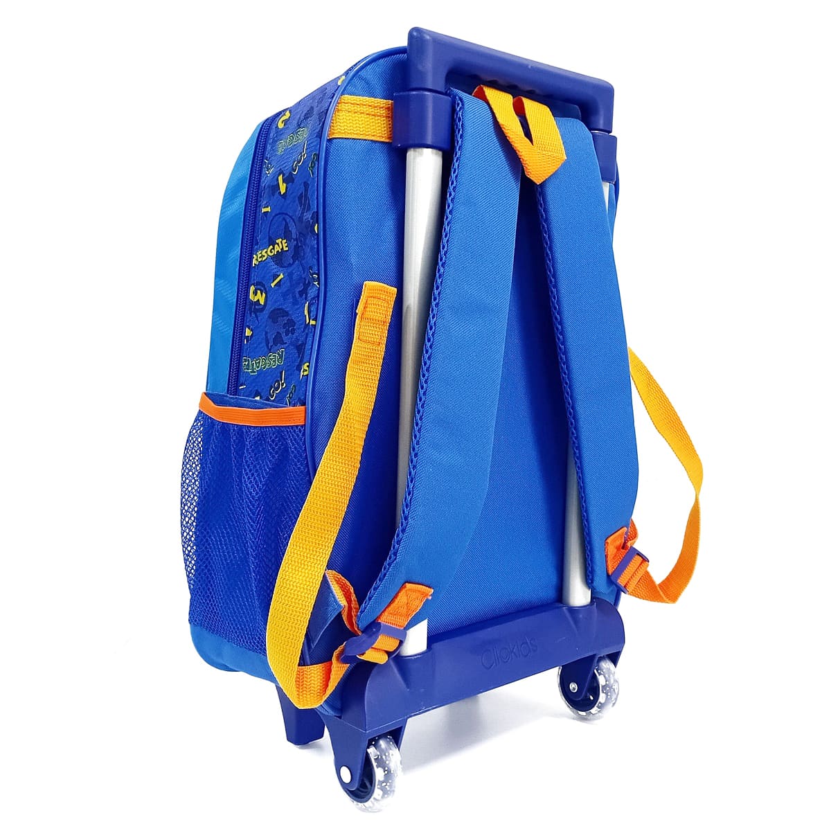 Kit Escolar de Mochila com Rodinhas Clio - Azul/Marinho - Dr23063k - Imagem 3