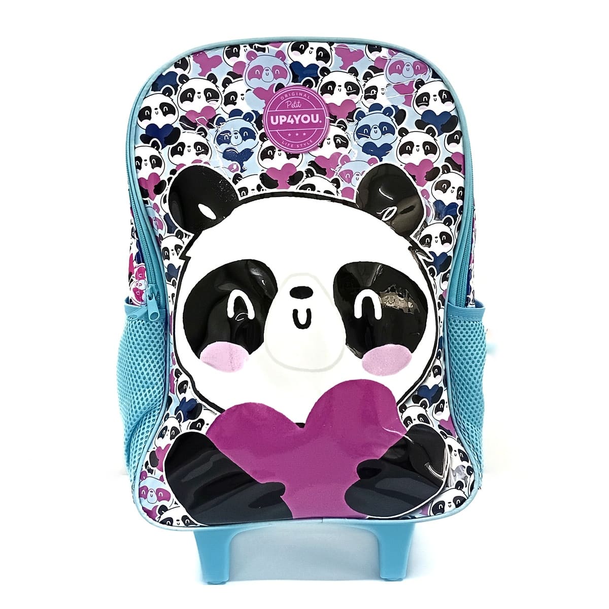 Kit Escolar de Mochila com Rodinhas Luxcel - Azul - Ic37662up - Imagem 2