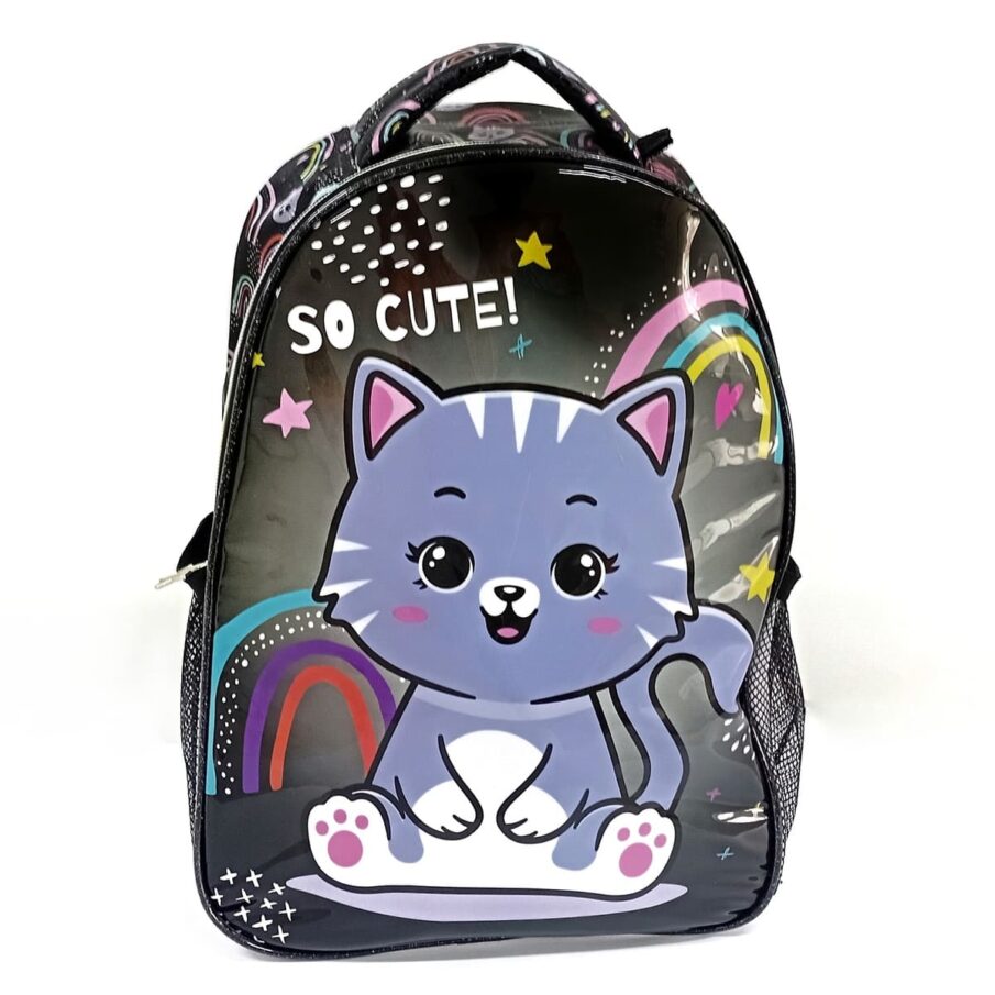 Kit Escolar de Mochila de Costas Seanite - Preto - Mi41382