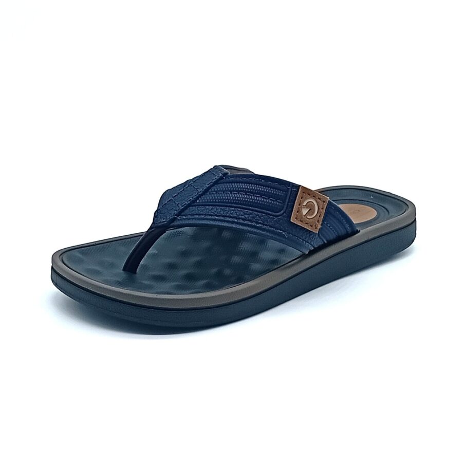 Chinelo Cartago Kids - Azul/Marrom/Castor -11858