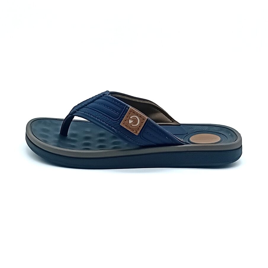Chinelo Cartago Kids - Azul/Marrom/Castor -11858