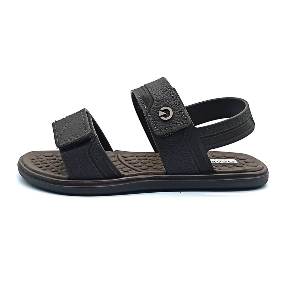 Sandália Velcro Cartago Kids - Marrom/Marrom - 12552
