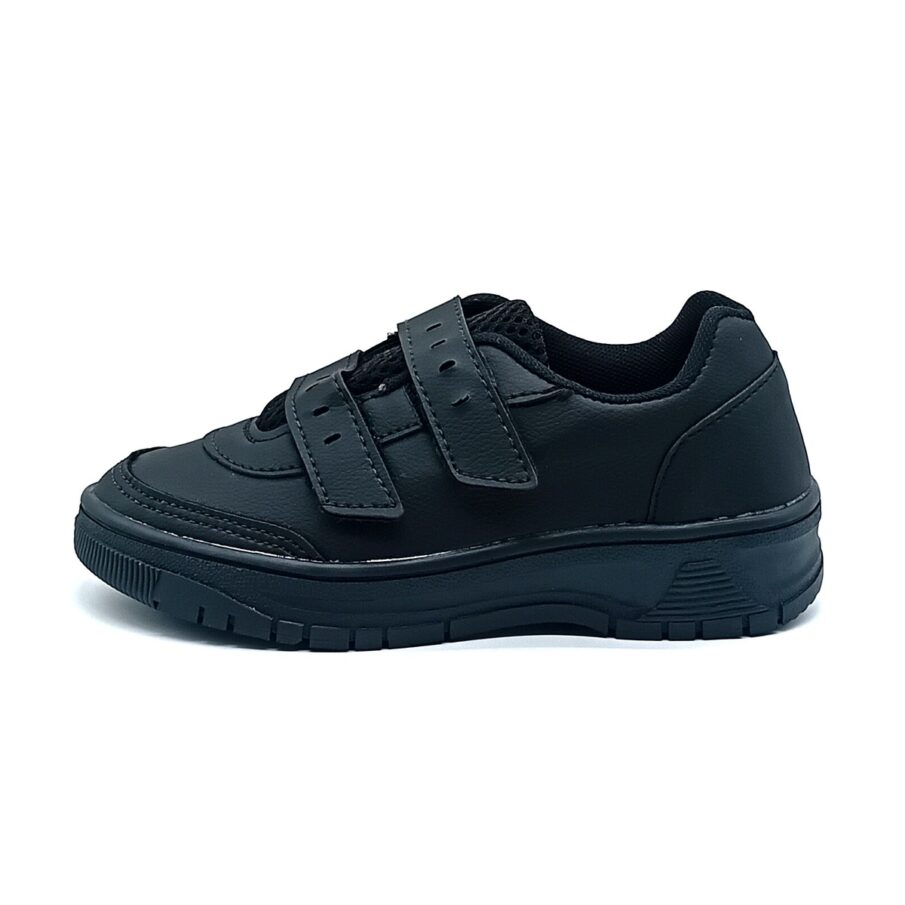 Tênis Escolar Velcro Foxxion -Preto - Fx39